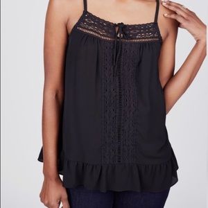 Octavia Lace Trim Tank
